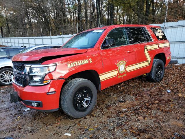 1GNLCDEC7HR361836 - 2017 CHEVROLET TAHOE POLI RED photo 1