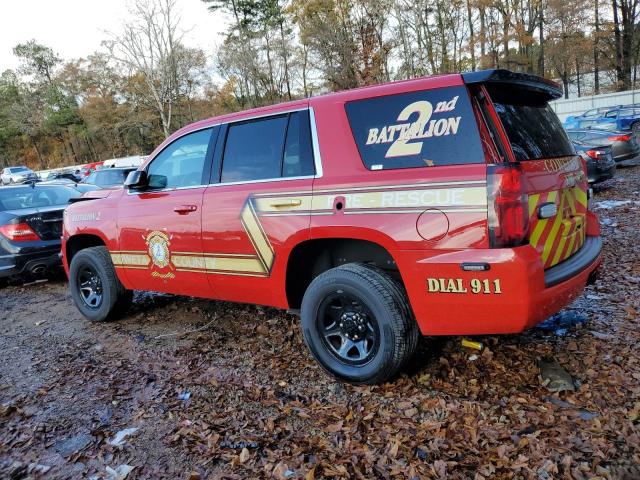 1GNLCDEC7HR361836 - 2017 CHEVROLET TAHOE POLI RED photo 2