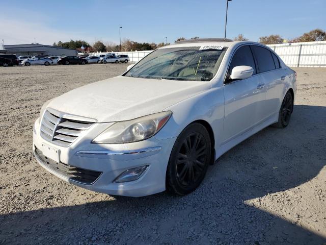 KMHGC4DD9CU202192 - 2012 HYUNDAI GENESIS 3. WHITE photo 1