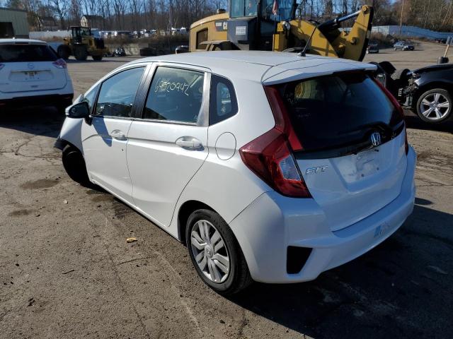 JHMGK5H51GX026886 - 2016 HONDA FIT LX WHITE photo 2