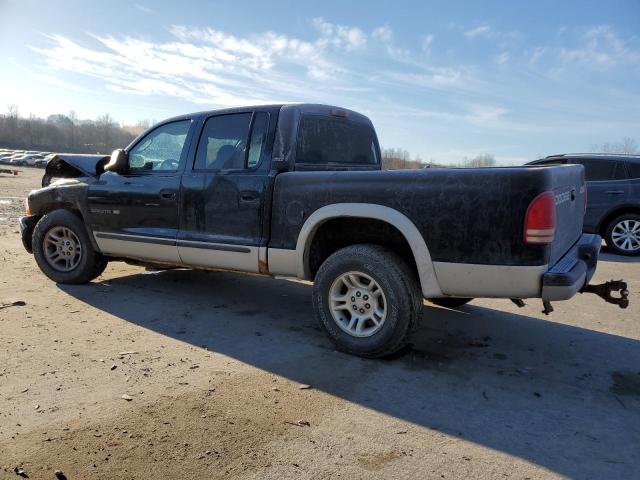 1B7GG2AN51S161515 - 2001 DODGE DAKOTA QUA BLACK photo 2