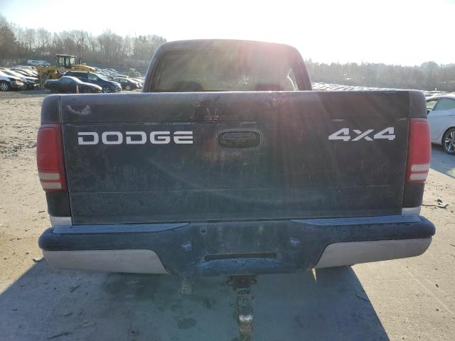 1B7GG2AN51S161515 - 2001 DODGE DAKOTA QUA BLACK photo 6