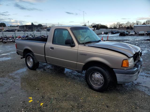 1FTYR10DX4PB59171 - 2004 FORD RANGER BEIGE photo 4