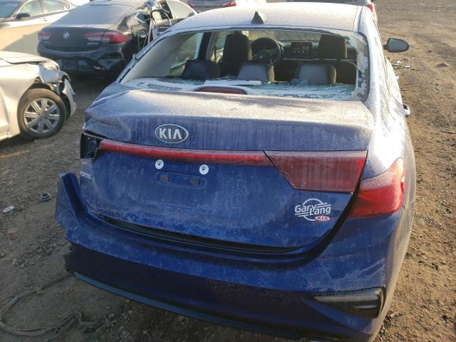 3KPF24AD3ME413718 - 2021 KIA FORTE FE BLUE photo 9