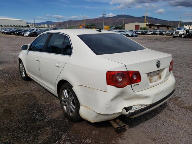 3VWRF71K47M127613 - 2007 VOLKSWAGEN JETTA 2.5 WHITE photo 2