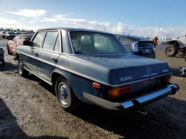 11511710042351 - 1974 MERCEDES-BENZ 240D SEDAN BLUE photo 2