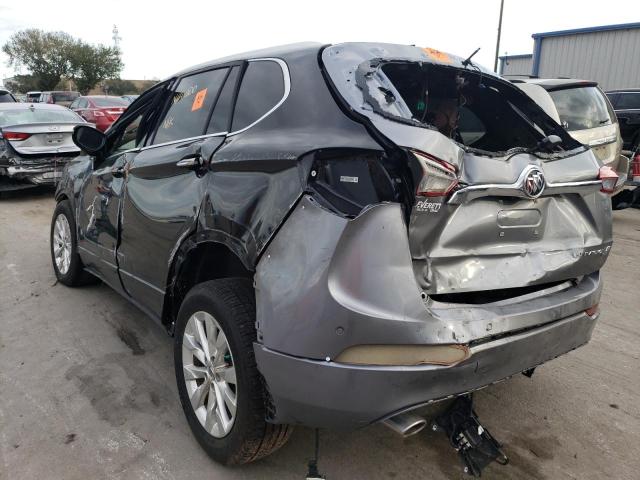 LRBFX1SA0JD008240 - 2018 BUICK ENVISION E BLACK photo 2