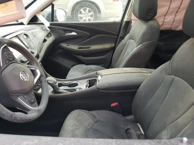 LRBFX1SA0JD008240 - 2018 BUICK ENVISION E BLACK photo 7