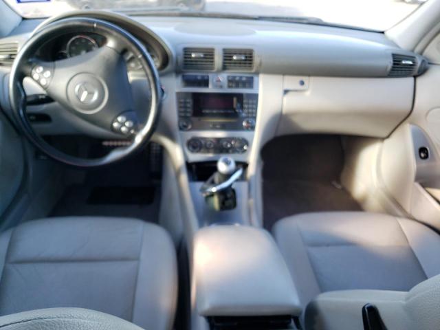 WDBRF52H86F773860 - 2006 MERCEDES-BENZ C230 GRAY photo 8