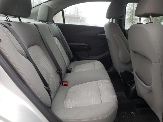 1G1JA5SH0C4170270 - 2012 CHEVROLET SONIC LS SILVER photo 10