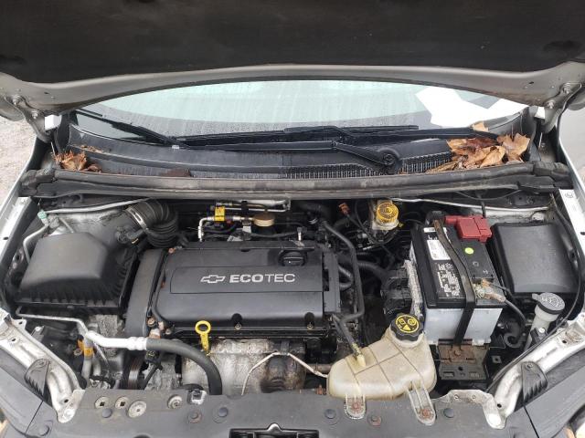 1G1JA5SH0C4170270 - 2012 CHEVROLET SONIC LS SILVER photo 11