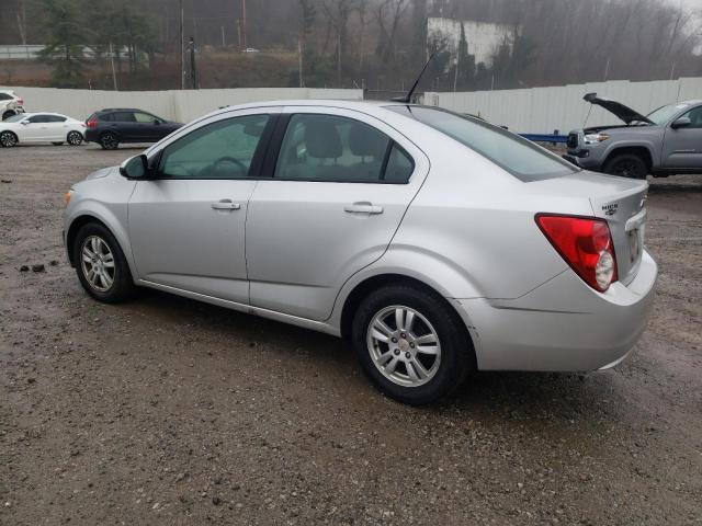 1G1JA5SH0C4170270 - 2012 CHEVROLET SONIC LS SILVER photo 2