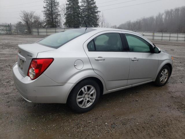 1G1JA5SH0C4170270 - 2012 CHEVROLET SONIC LS SILVER photo 3