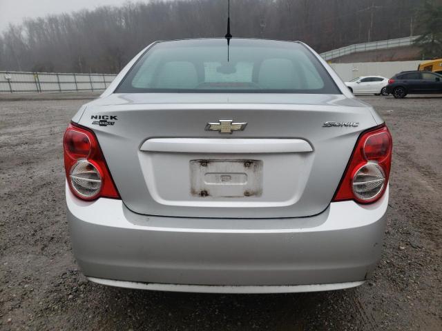 1G1JA5SH0C4170270 - 2012 CHEVROLET SONIC LS SILVER photo 6