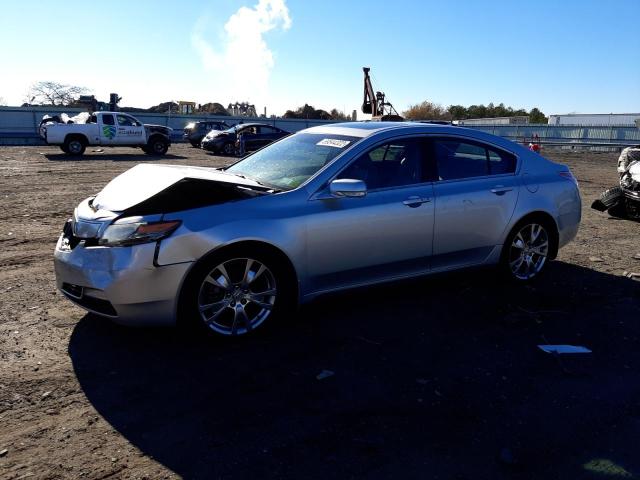 19UUA9F76EA001566 - 2014 ACURA TL ADVANCE SILVER photo 1