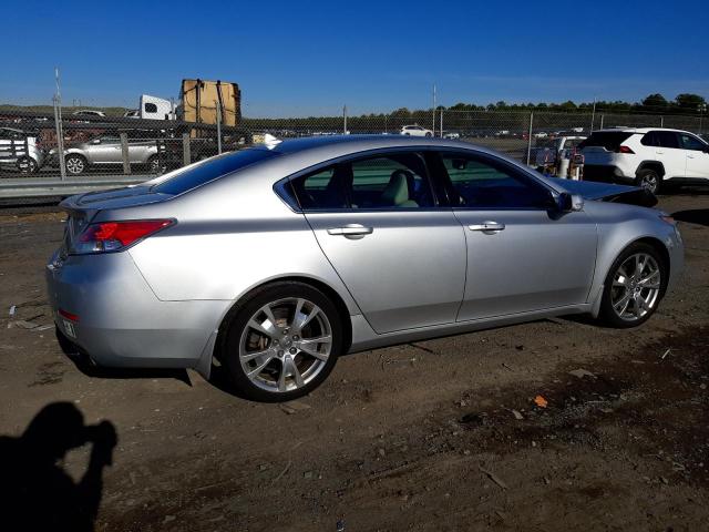 19UUA9F76EA001566 - 2014 ACURA TL ADVANCE SILVER photo 3