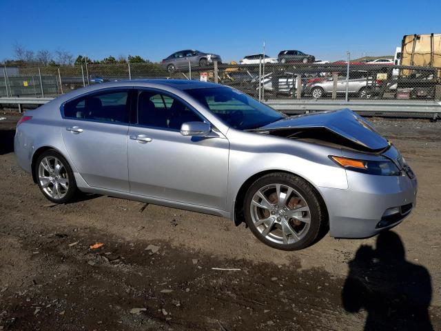 19UUA9F76EA001566 - 2014 ACURA TL ADVANCE SILVER photo 4