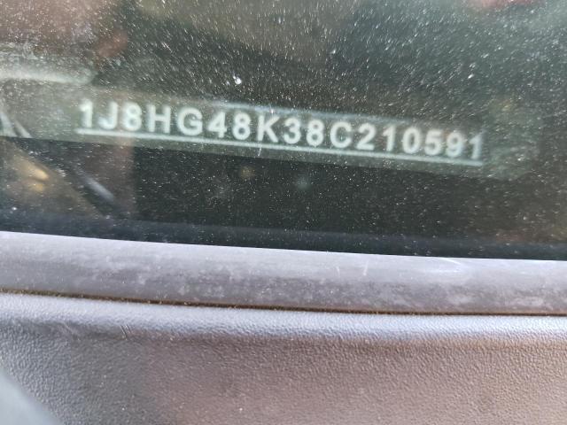 1J8HG48K38C210591 - 2008 JEEP COMMANDER 银色 照片 13