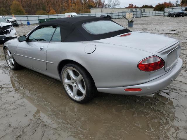 SAJDA42B91PA12102 - 2001 JAGUAR XKR SILVER photo 2