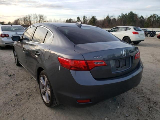 19VDE1F35EE013960 - 2014 ACURA ILX 20 GRAY photo 3