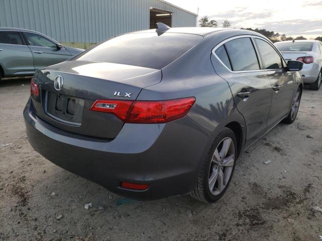 19VDE1F35EE013960 - 2014 ACURA ILX 20 GRAY photo 4