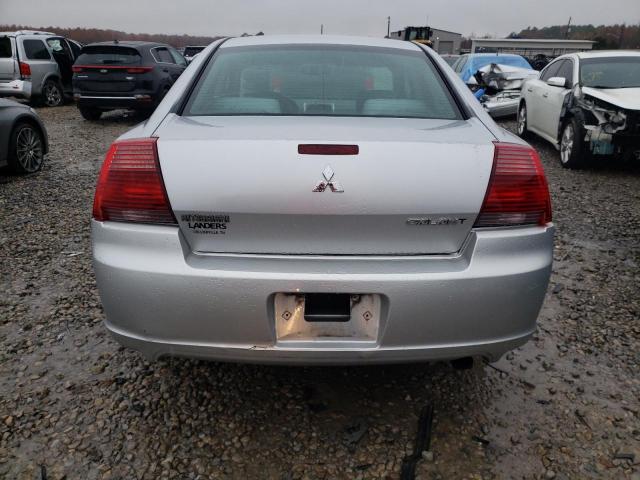 4A3AB36F88E013070 - 2008 MITSUBISHI GALANT ES SILVER photo 6