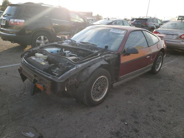 1G2PG1197HP219364 - 1987 PONTIAC FIERO GT RED photo 1