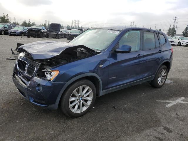 5UXWX9C52D0A11395 - 2013 BMW X3 XDRIVE2 BLUE photo 1