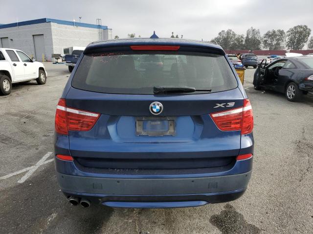 5UXWX9C52D0A11395 - 2013 BMW X3 XDRIVE2 BLUE photo 6