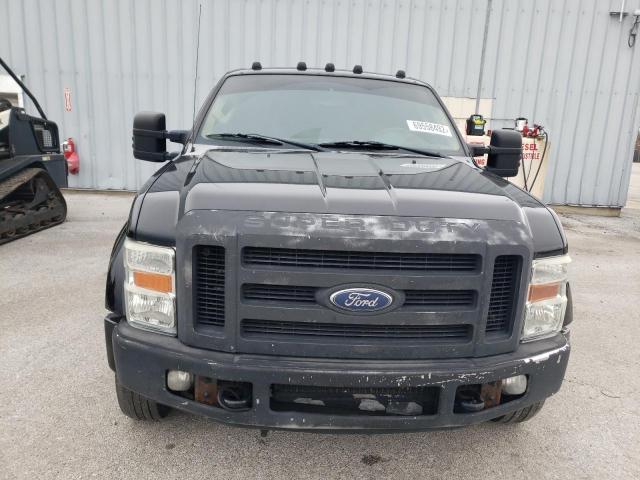 1FTXW43R98EB08453 - 2008 FORD F450 SUPER BLACK photo 5