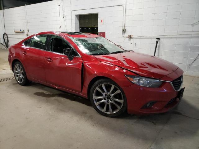 JM1GJ1W61E1126365 - 2014 MAZDA 6 GRAND TO RED photo 4