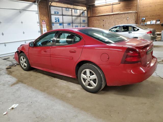 2G2WP552771196552 - 2007 PONTIAC GRAND PRIX წითელი ფოტო 2