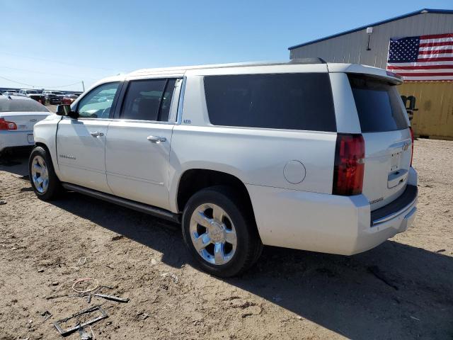 1GNSKKKC2FR535798 - 2015 CHEVROLET SUBURBAN K WHITE photo 2