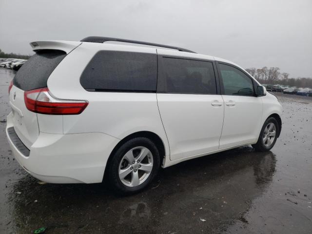 5TDKK3DC6FS587593 - 2015 TOYOTA SIENNA LE WHITE photo 3