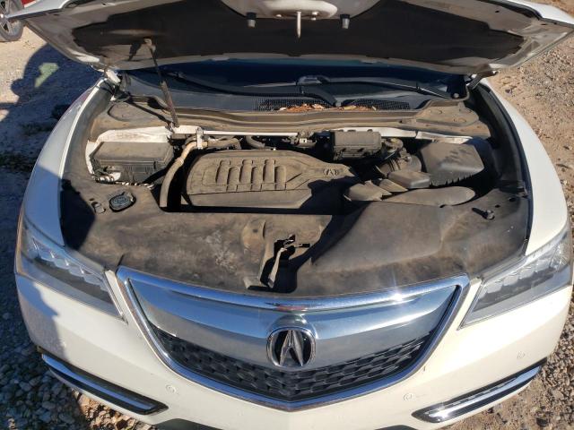 5FRYD4H89EB011093 - 2014 ACURA MDX ADVANC WHITE photo 12