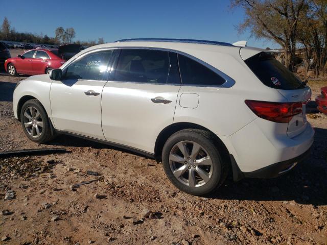 5FRYD4H89EB011093 - 2014 ACURA MDX ADVANC WHITE photo 2