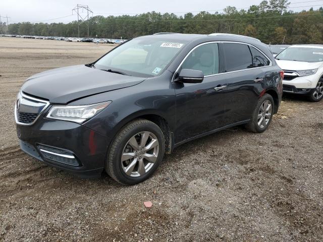 5FRYD4H8XFB022458 - 2015 ACURA MDX ADVANC GRAY photo 1