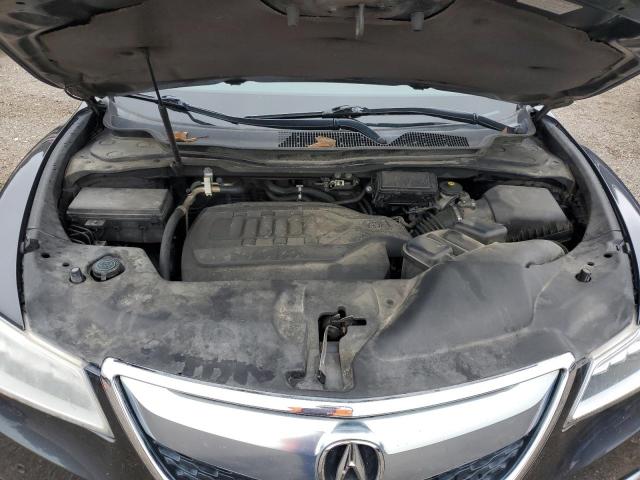 5FRYD4H8XFB022458 - 2015 ACURA MDX ADVANC GRAY photo 12
