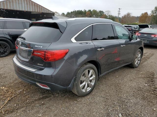 5FRYD4H8XFB022458 - 2015 ACURA MDX ADVANC GRAY photo 3