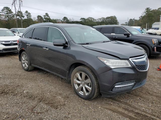 5FRYD4H8XFB022458 - 2015 ACURA MDX ADVANC GRAY photo 4