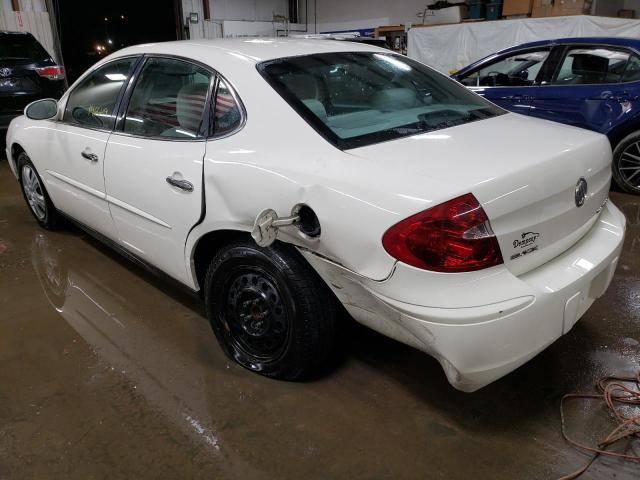 2G4WC532751255408 - 2005 BUICK LACROSSE C WHITE photo 2