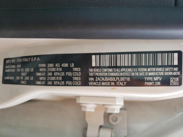 ZACNJBAB0LPL08716 - 2020 JEEP RENEGADE S Ağ foto 12