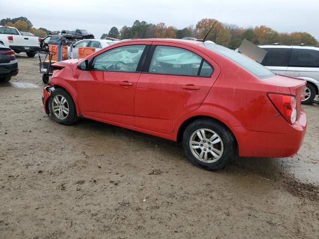 1G1JB5SH5C4140839 - 2012 CHEVROLET SONIC LS RED photo 2