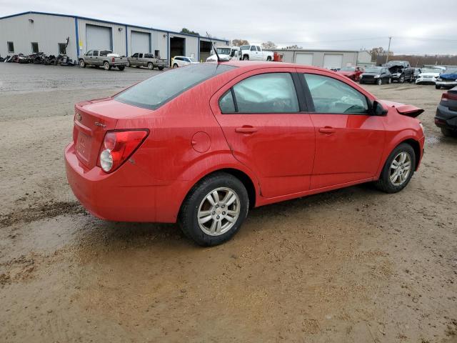 1G1JB5SH5C4140839 - 2012 CHEVROLET SONIC LS RED photo 3