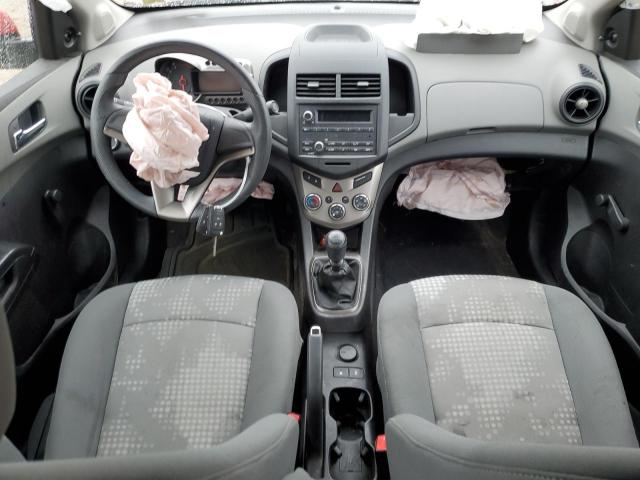 1G1JB5SH5C4140839 - 2012 CHEVROLET SONIC LS RED photo 8