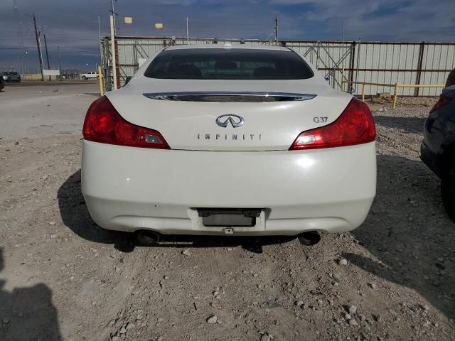 JNKCV64EX8M121578 - 2008 INFINITI G37 BASE WHITE photo 6