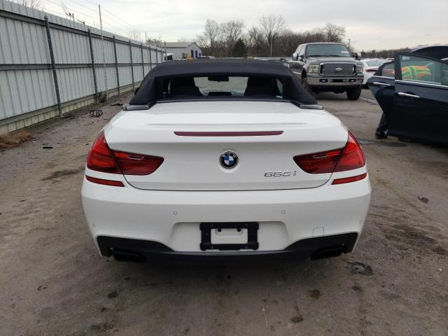 WBA6F5C55JD997243 - 2018 BMW 650 I WHITE photo 6