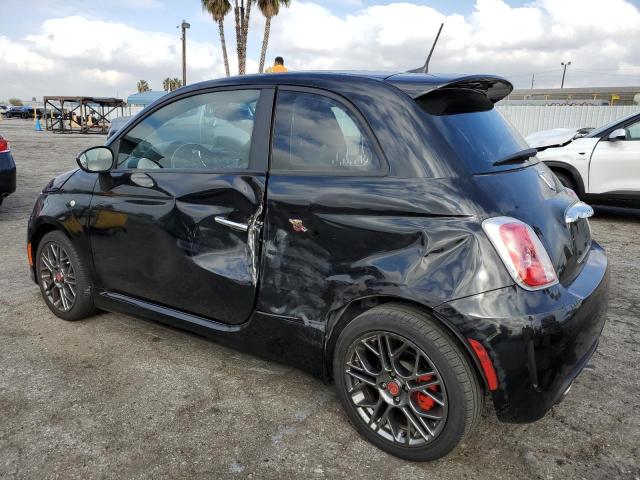 3C3CFFFH0HT691190 - 2017 FIAT 500 ABARTH BLACK photo 2