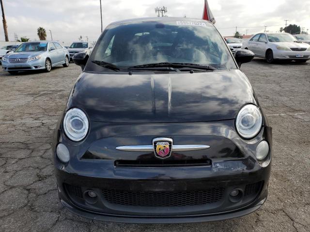 3C3CFFFH0HT691190 - 2017 FIAT 500 ABARTH BLACK photo 5