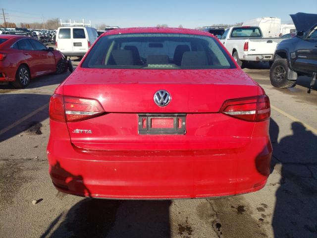 3VW2K7AJ9FM280779 - 2015 VOLKSWAGEN JETTA BASE 红色 照片 6